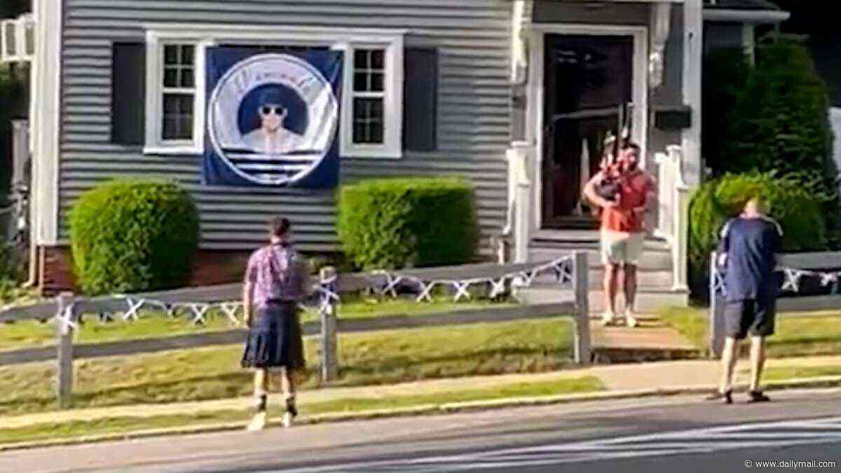 Scottish World Cup fans take over Airbnb in Massachusetts - and start playing the bagpipes at 6.30am
