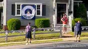 Scottish World Cup fans take over Airbnb in Massachusetts - and start playing the bagpipes at 6.30am