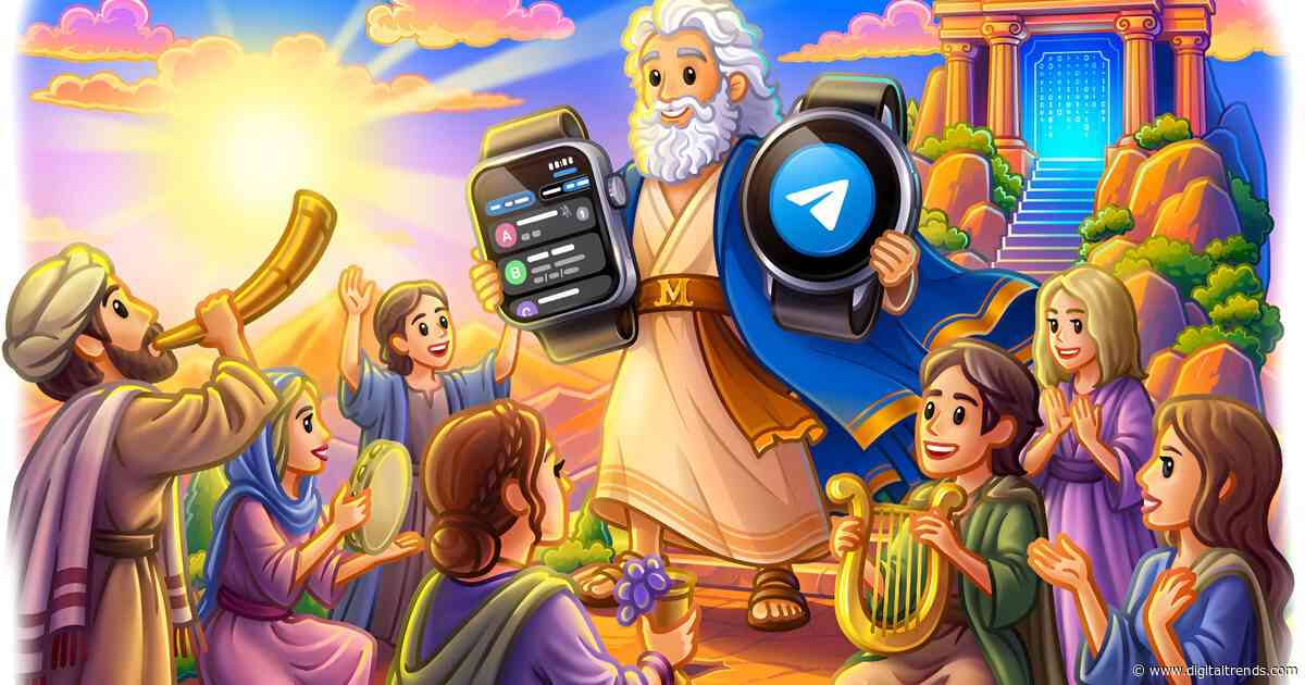 Telegram quietly returns to wearOS smartwatches and its looks pretty sleek