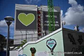 Grenfell survivors and victims’ families demand justice on final anniversary before tower demolition