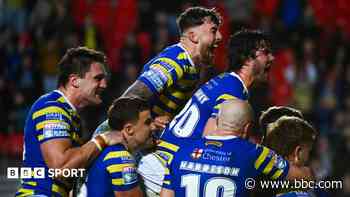 Warrington go top with win at St Helens