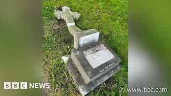 Church graves desecrated in third attack by vandals