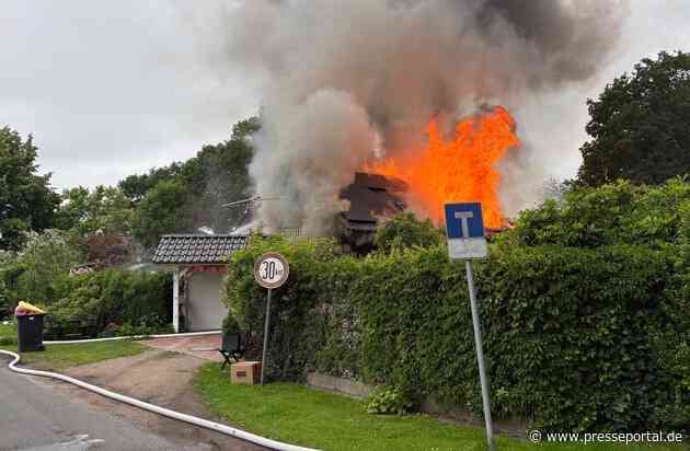 FW-ROW: Brand Söhlingen - Gebäudebrand in Söhlingen