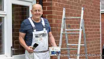 Decorator diagnosed after customer noticed something he was doing
