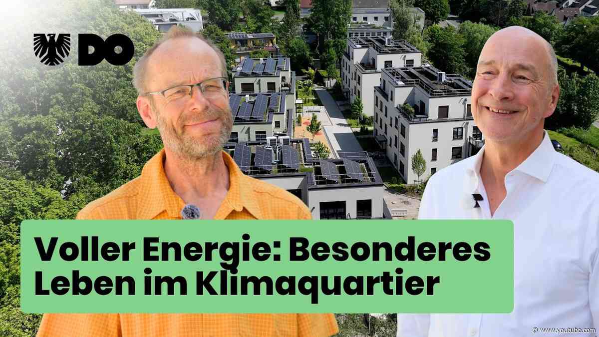 Voller Energie: Besonderes Leben im Klimaquartier