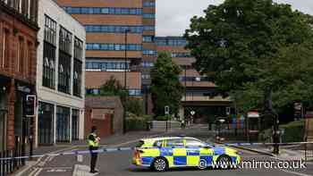 Huge police cordon in Newcastle city centre as man fights for life in hospital and two teens arrested