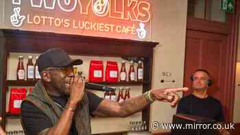 DJ Luck and MC Neat perform 'A Little Bit of Luck' at London's 'luckiest' café