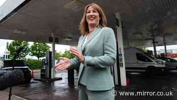 Rachel Reeves blames Iran war as UK economy shrinks in April