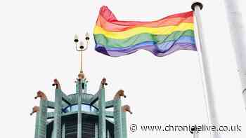 Newcastle flies Pride flag to send 'clear message' of support for LGBT+ community
