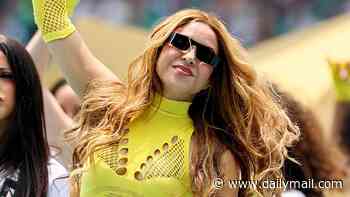 'Was that really Shakira?!': Singer's hair, sunglasses and dance moves at World Cup opening ceremony spark wild social media conspiracy theories