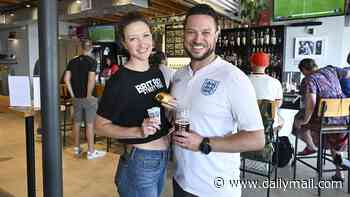 The little corner of Kansas that's obsessed with their English World Cup guests: Sleepy midwest suburb stocks up on Marmite, Hobnobs and 'proper British pies'