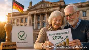 Rentenerhöhung 2026: Bundesrat stimmt höherem Rentenwert zu