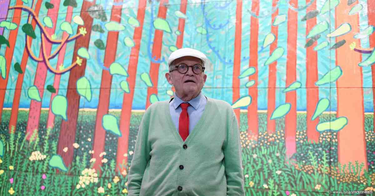 Voor kunstenaar David Hockney (88) was kijken het allergrootste plezier in het leven