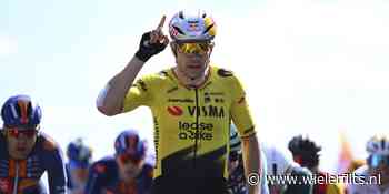 Wout van Aert start daags na ritzege niet meer in Tour Auvergne met pijn aan elleboog