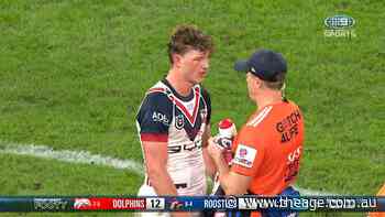 Roosters debutant knocked out