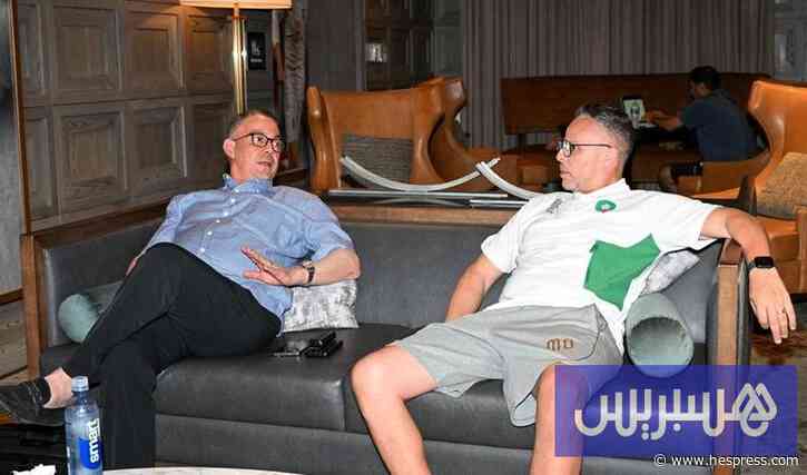 لقجع يزور مقر إقامة المنتخب المغربي