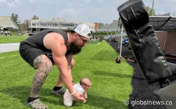 Saskatchewan Roughriders running back begins CFL season as new father