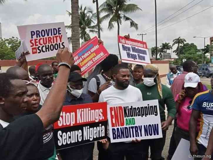 Insecurity: Falz joins protest in Lagos, calls for end to kidnappings