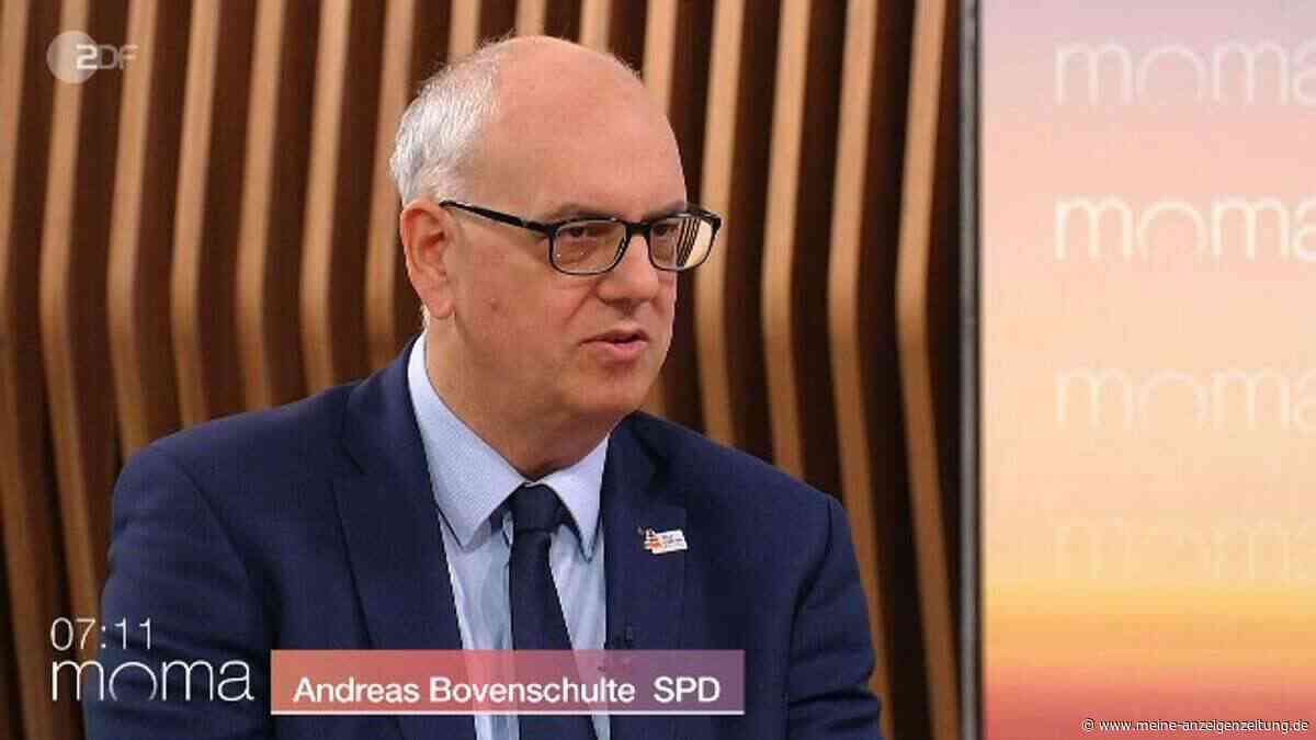 Andreas Bovenschulte wird im ZDF deutlich: „Wer 120.000 Euro verdient, braucht keine Entlastung“