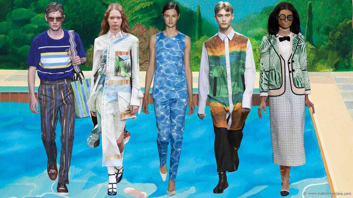 5 Times David Hockney inspired fashion: Thom Browne, Fendi, Galliano & more