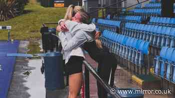 Keely Hodgkinson comforted by team-mate as Olympic hero reveals 'that hurt so much'