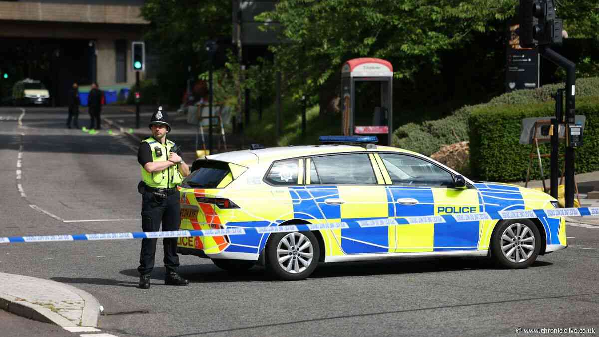 Newcastle cordons LIVE: Road closed after man suffers life-threatening injuries in attack