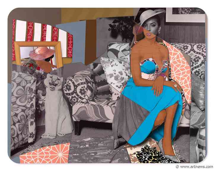 Mickalene Thomas, Known for Her Glittering Depictions of Black Women, Joins Jack Shainman Gallery