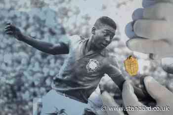 Pele winners’ medal among auction World Cup items expected to fetch £2m