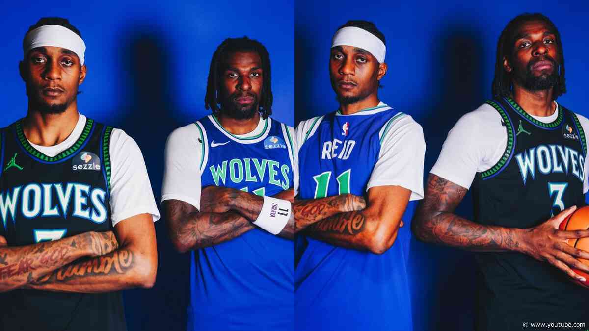 FIRST LOOK 😱 | Jaden McDaniels & Naz Reid Behind The Scenes of Timberwolves Jersey Unveil