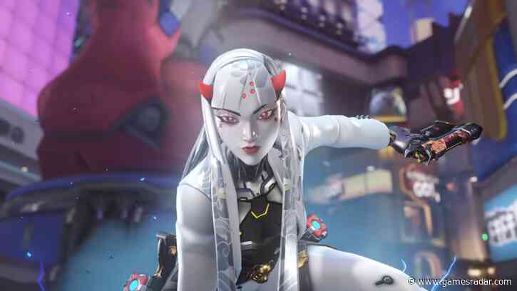 Overwatch gives new hero Shion a motorcycle, which you can throw at people when you're not Akira sliding all over the place