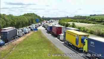 'Severe delays' on M11 after two crashes as traffic held - live updates