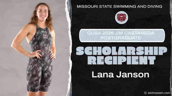 Missouri State’s Lana Janson Receives CUSA Jim Castañeda Postgraduate Scholarship