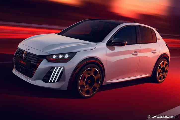 Nieuwe Peugeot e-208 GTi: met 281 pk nu voor het echie