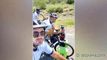 WATCH:  3 soccer fans bike 11,000 miles for World Cup