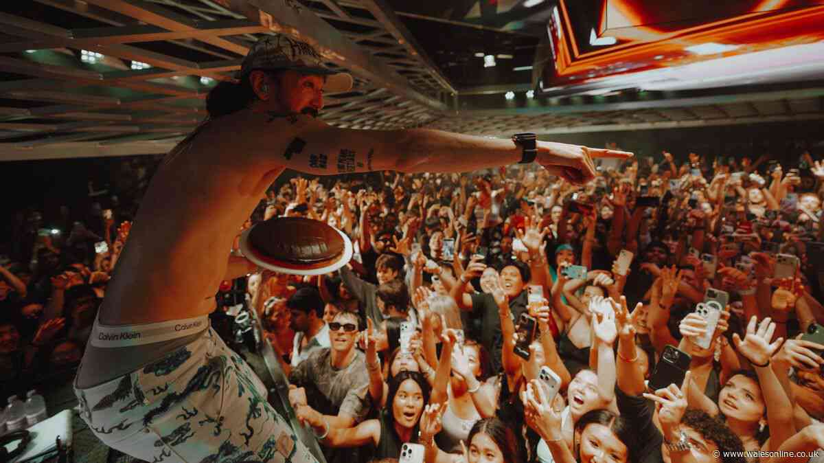 Steve Aoki reignites Jaffa Cake debate at UK show
