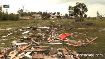 Photos, videos show damage in wake of multiple tornadoes in Illinois, Indiana