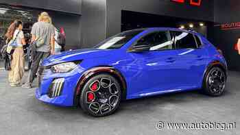 Dit is de nieuwe Peugeot e-208 GTi in het echt (en dit gaat ‘ie kosten)