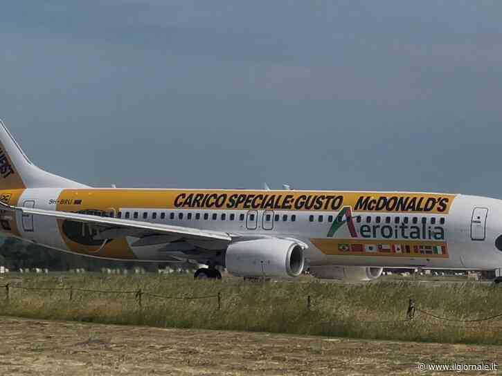McDonald’s vola con Aeroitalia sul Boeing 737-800