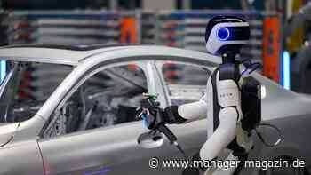 Humanoide Roboter: BMW lässt Roboter gefährliche Arbeiten übernehmen