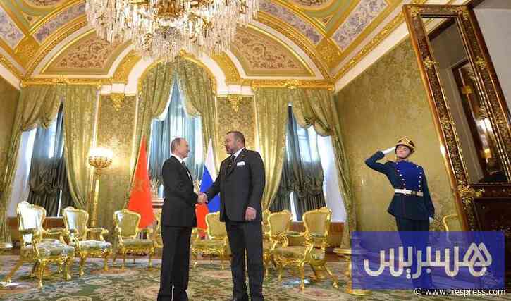 الملك يشيد بروابط الصداقة مع روسيا