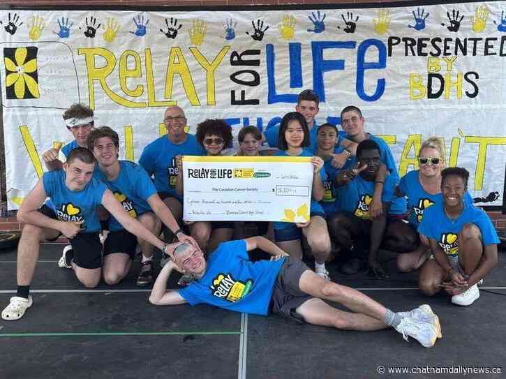 High school students run successful Relay for Life event; learn life lessons