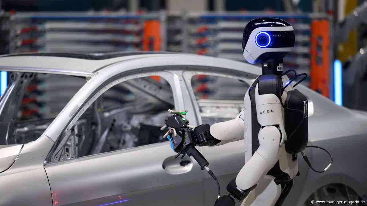 Humanoide Roboter: BMW lässt Roboter gefährliche Arbeiten übernehmen