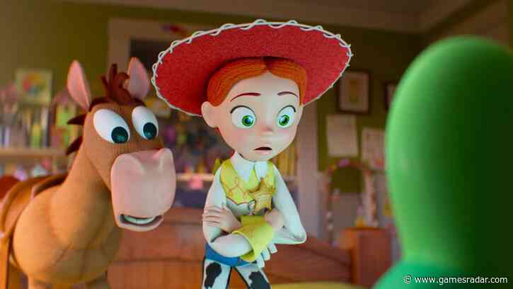 Jessie is the heart of Toy Story 5 because "she had a deep well to draw from" and Woody "needed a break," Andrew Stanton says