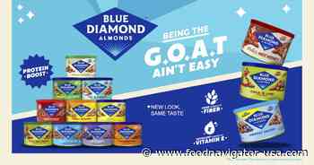 Blue Diamond Almonds leans on heritage and new packaging to boost shelf visibility
