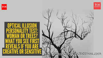 Optical illusion personality test: Woman or trees? What you see first reveals if you are creative or sensitive