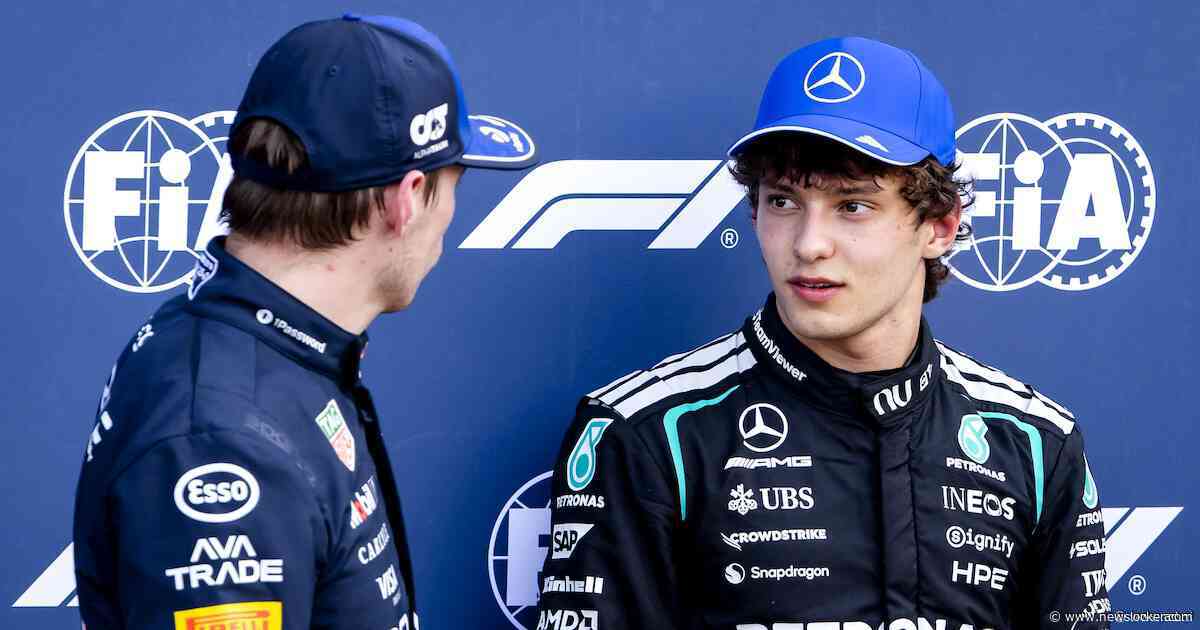 Mateloos populaire Verstappen luidkeels toegezongen, Antonelli kijkt in vermomming naar eerste training