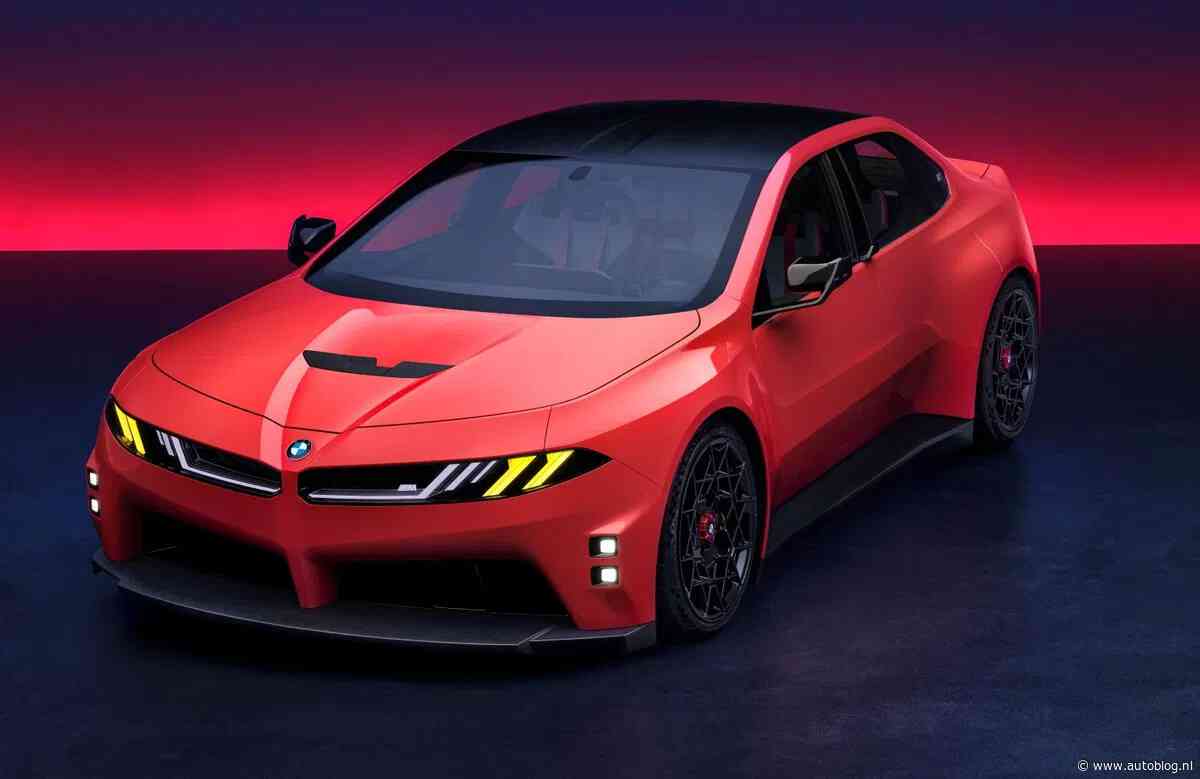 BMW M Concept Neue Klasse brengt bijzondere verlichting terug!