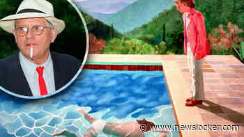 Rebelse kunstlegende en kettingroker David Hockney verkocht werken voor bijna 100 miljoen dollar: ’Hij was altijd baanbrekend’