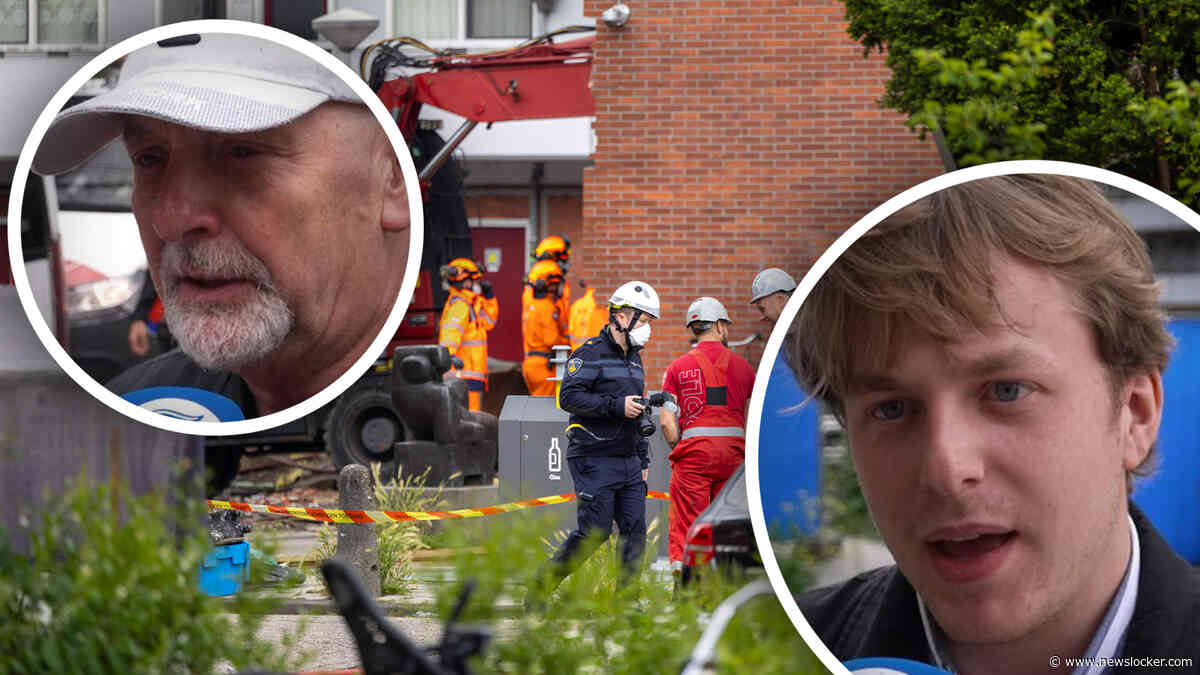 Bewoners na explosie niet verbaasd over geruchten plofkraak-opslag: ‘Er gebeurt hier van alles’