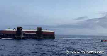 Stowaway with 524 pounds of cocaine, gun found on barge in Caribbean